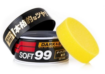 Twardy wosk Dark & Black Soft99 Wax 300 g