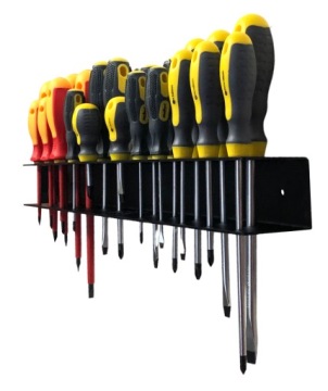 Настенный держатель отверток 22 отверстия мастерская гараж твердый 50 CM