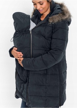 34 КУРТКА ДЛЯ МАТЕРИ С ДЕТСКОЙ ВСТАВКОЙ Bonprix