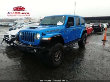 Jeep Wrangler 2022, 6.4L, 4x4, od ubezpieczalni