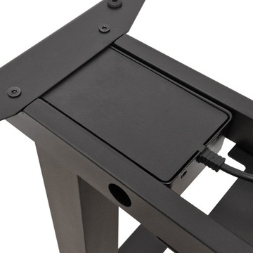 Электрический каркас стола с регулировкой высоты, черный RXD2