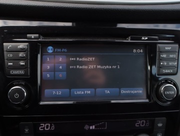 Nissan Qashqai II Crossover 1.5 dCi 110KM 2014 Nissan Qashqai 1.5 dCi, Skóra, Navi, Klima, zdjęcie 11