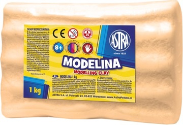 Modelina cukrowa 1 kg karmelowa