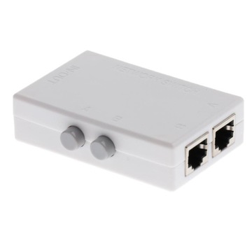 wkv-Mini 2-портовый ручной сетевой коммутатор 2в1