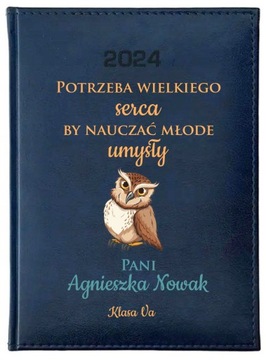 PREZENT NA DZIEŃ NAUCZYCIELA KALENDARZ 2024 NADRUK