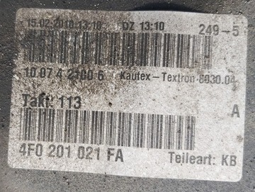 AUDI A6 C6 FACELIFT 3.0 NÁDRŽ PALIVA 4F0201021FA