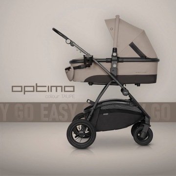 Гондола для коляски EASY GO Optimo Taupe + СУМКА