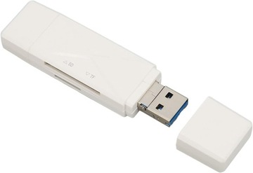 Czytnik Kart Pami?ci USB 3 w 1, Kompaktowy