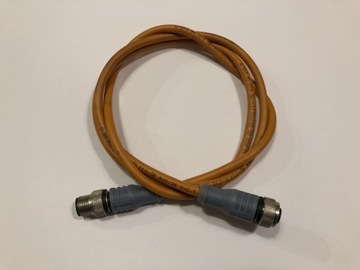 Złącze żeńskie M12 + złącze męskie M12 5PIN ESCHA