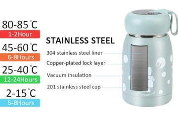 Butelka do picia Flintronic ze wskaźnikiem temperatury LED