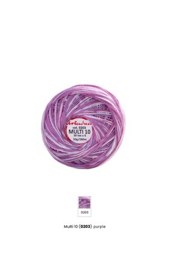 Kordonek Multi 0203 Multikolorowy 10 50g 280m 203