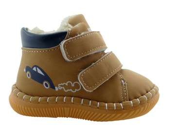 BUTY ZIMOWE CHŁOPIĘCE OCIEPLANE NIECHODKI RZEPY 18