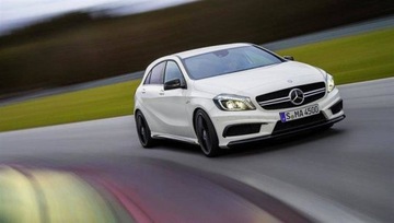 MASKA MERCEDES W176 12 -16 LOOK A45 AMG SILVER