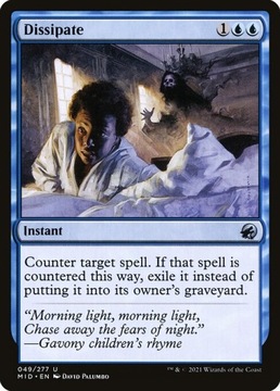 Karta Magic: The Gathering Dissipate MID