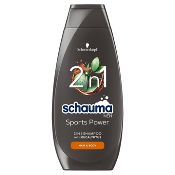 Schauma do włosów i ciała for men sports 400 ml