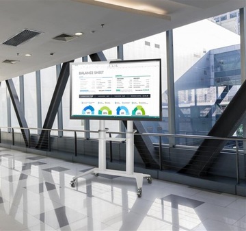 Мобильная подставка для телевизора 70-120 дюймов, 140 кг или доска.