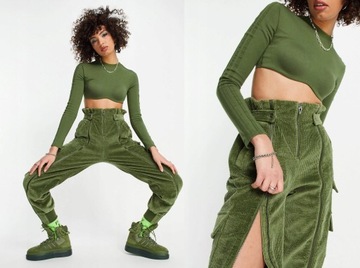 adidas Originals x Ivy Park Corduroy Pants spodnie sztruksowe unisex - M