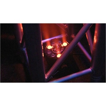 PROJEKTOR LASEROWY DYSKOTEKOWY KOLOROFON REFLEKTOR LED PAR RGB LAMPA DISCO