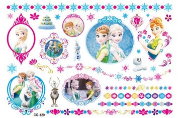Tatuaż zmywalny dla dzieci ELSA ANNA CG129