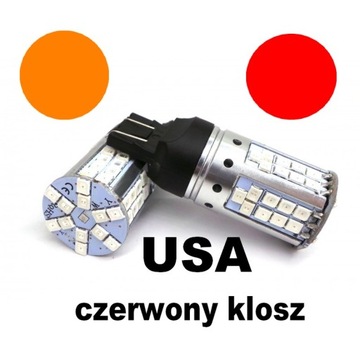 Żarówka LED 7443 12V 24V CANBUS 2000lm USA kierunk