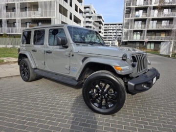 Jeep Wrangler IV Sahara Plug-In Seria 6 2.0 4xe 381KM 2021 JEEP WRANGLER Sahara, 2.0l 4xe Plug-in-Hybrid 381KM * Przebieg:40, 342km