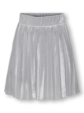 Spódnica plisowana 15307450 Szary Regular Fit