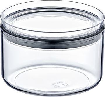 Pojemnik kuchenny na sypkie mąke ryż CRYSTAL 0.45L