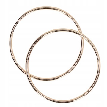 2SZT METALOWA UCHWYTY RĄCZKI DO TOREBKI 10cm