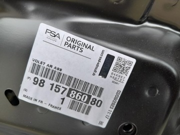 PEUGEOT 2008 16- VÍKO KUFRU ZADNÍ ORIG.