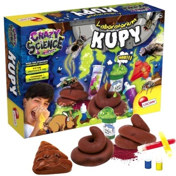 LABORATORIUM KUPY ZESTAW CRAZY SCIENCE Lisciani