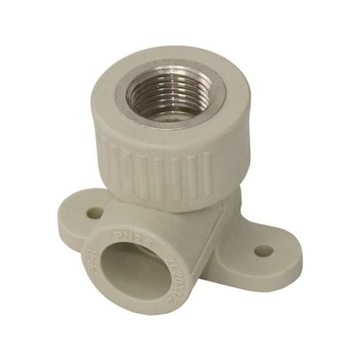 Kolanko PPR Idmar z uchwytem gwint wewnętrzny 20 x