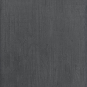 Книжный шкаф, серый, 60x30x210 см, массив сосны