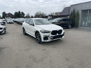 BMW X6 G06 M SUV 3.0 M50d 400KM 2020 BMW X6 M50 Mpakiet Xdrive Skóra Pamięć, zdjęcie 4