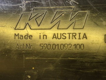 Чехлы амортизаторов KTM SX 125, лаги