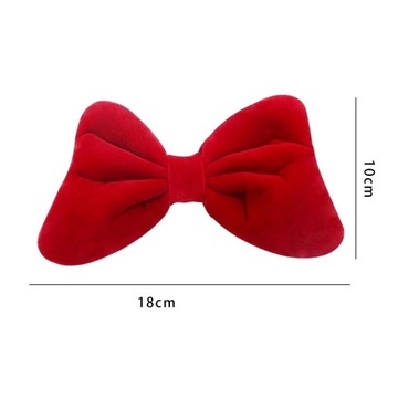 Задняя украшение автомобильной куклы творческие подарки Новая плюшевая кукол Смешная галстук -бабочка