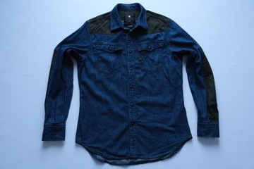 G-STAR RAW__PM SHIRT L/S__MODNA KOSZULA JEANSOWA__M