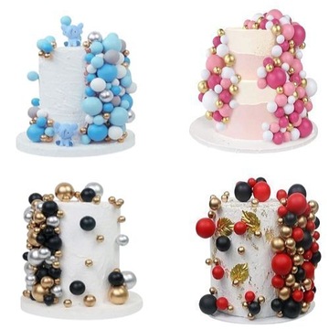 ТОПЕР ШАРЫ ШАРИКИ НА ВЫБОР ФИОЛЕТОВЫЙ ДЕКОР ТОПЕР ТОРТ 984