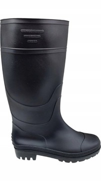 БОТИНКИ РЕЗИНОВЫЕ МУЖСКИЕ, ДЛИННЫЕ, ЧЕРНЫЕ, размер 46