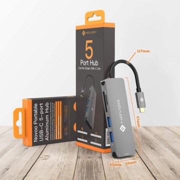 USB-концентратор Novoo NVTCHD2USTGYU