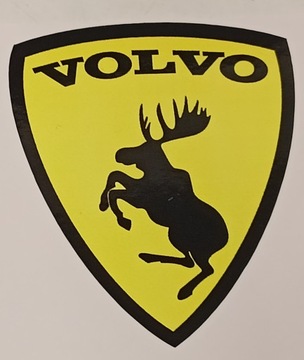 Наклейка VOLVO MOOSE — сумасшедший лось