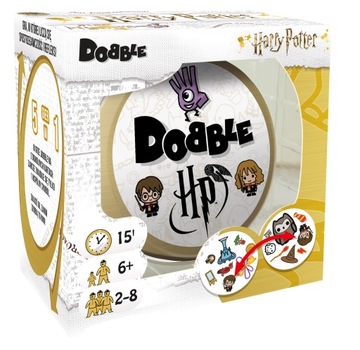 Dobble Harry Potter rodzinna gra karciana w skojarzenia dla dzieci rebel