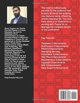 Гупта, Скант Oracle Database 18c: Новые возможности: Новые возможности для администраторов баз данных и D