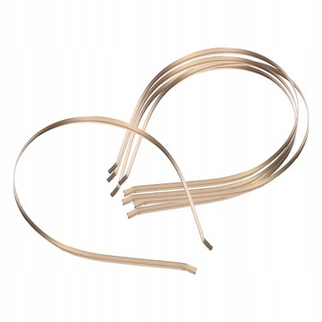 5 . 5 mm opaski do włosów ze nierdzewnej