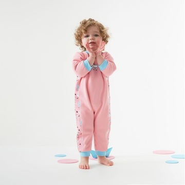 Детский утепленный комбинезон Arka Niny 3-6 м.