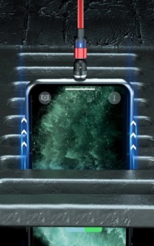 ПОВОРОТНЫЙ МАГНИТНЫЙ КАБЕЛЬ 50 СМ 540 градусов 1-контактный 3 В 1