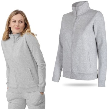 BLUZA DAMSKA 4F DRESOWA SPORTOWA CIEPŁA WYGODNA