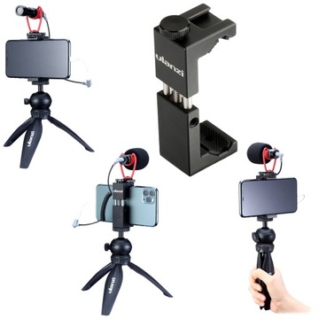 Алюминиевый держатель для смартфона, штатив для телефона Ulanzi ST-02S + холодный башмак