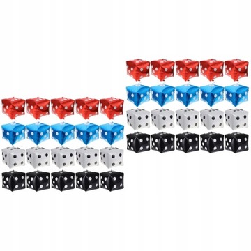 40 шт. Фольгированные шары в форме куба.