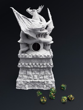 Dice Tower - Dice Tower Game Master Grey