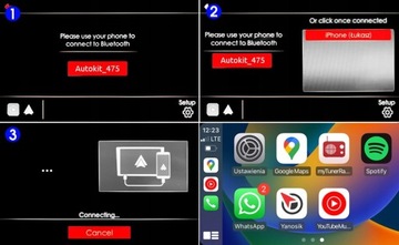 CARLINKIT 5.0 ANDROID AUTO APPLE CARPLAY BLUETOOTH